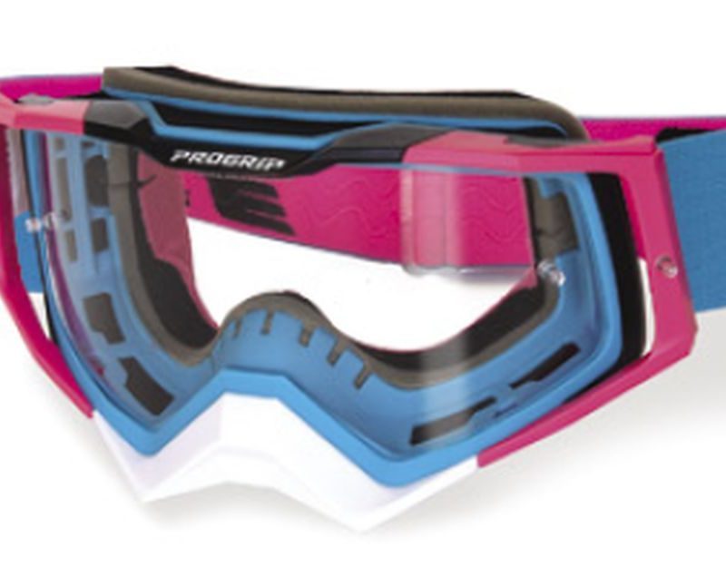 Progrip PG3309-382 TR Rapid Goggles - Blue/Pink/White (