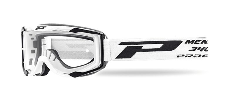 Progrip PG3400-101 RO Menace ROLL OFF Goggles - White (Gogle Pg3400 Z Systemem Roll Off Pg3268)