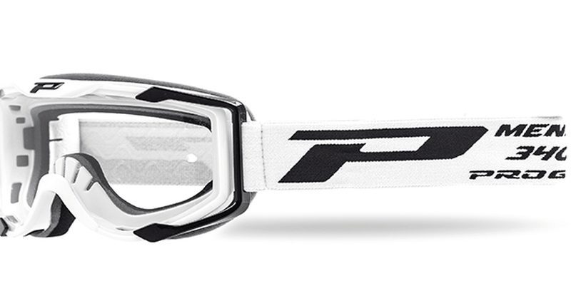 Progrip PG3400-101 RO Menace ROLL OFF Goggles - White (Gogle Pg3400 Z Systemem Roll Off Pg3268)