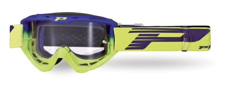Progrip PG3450-264 LS RIOT Goggles - Blue/Fluo Yellow (