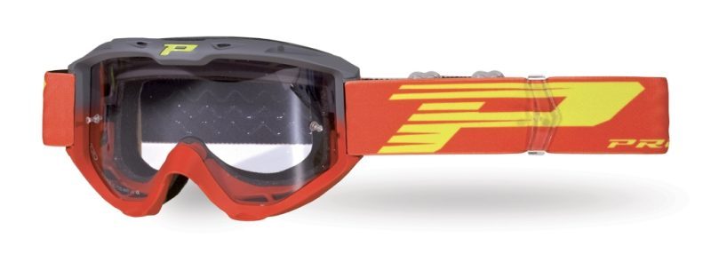 Progrip PG3450-288 LS RIOT Goggles - Grey/Red (