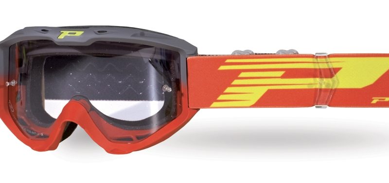 Progrip PG3450-288 LS RIOT Goggles - Grey/Red (
