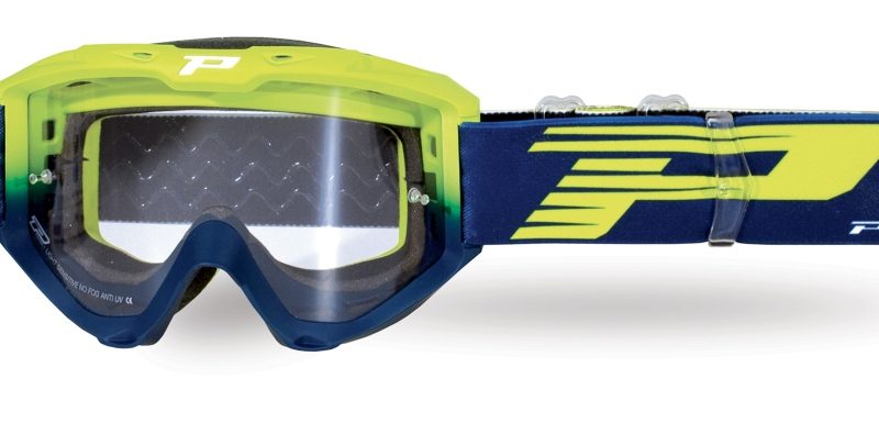 Progrip PG3450-309 LS RIOT Goggles - Fluo Yellow/Blue (