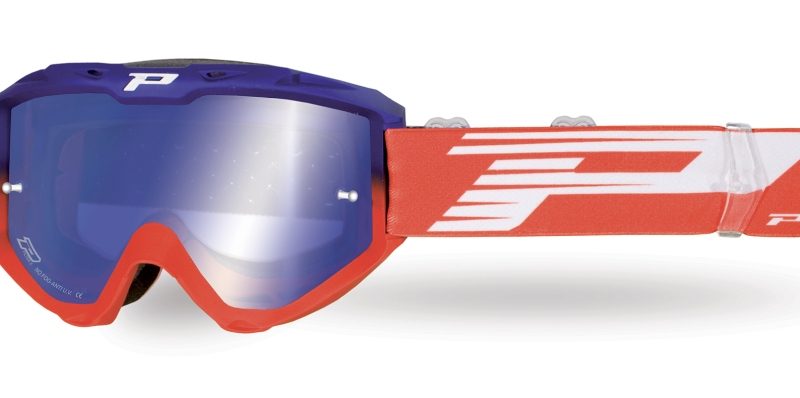 Progrip PG3450-338 FL RIOT Goggles - Blue/Red (