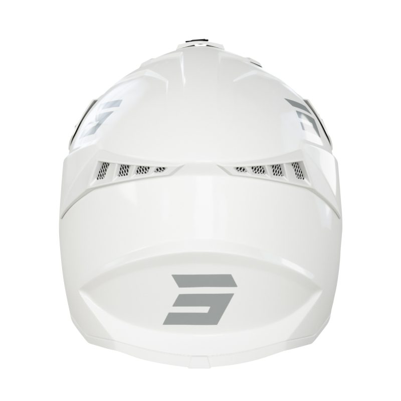 SHOT Racing LITE Solid White Glossy 2.0 Helmet - White/Glossy
