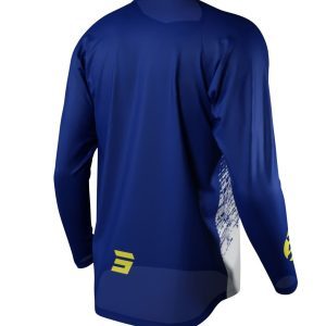 SHOT Racing MOTO DEVO ROLL Jersey - Blue/White/Yellow