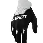 SHOT Racing MOTO DEVO Gloves 1 SHOT Racing MOTO DEVO Gloves - Black/White