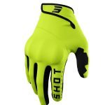 SHOT Racing Softshell Winter Trainer CE 2.0 Gloves 1 SHOT Racing Softshell Winter Trainer CE 2.0 Gloves - Neon Yellow/Black