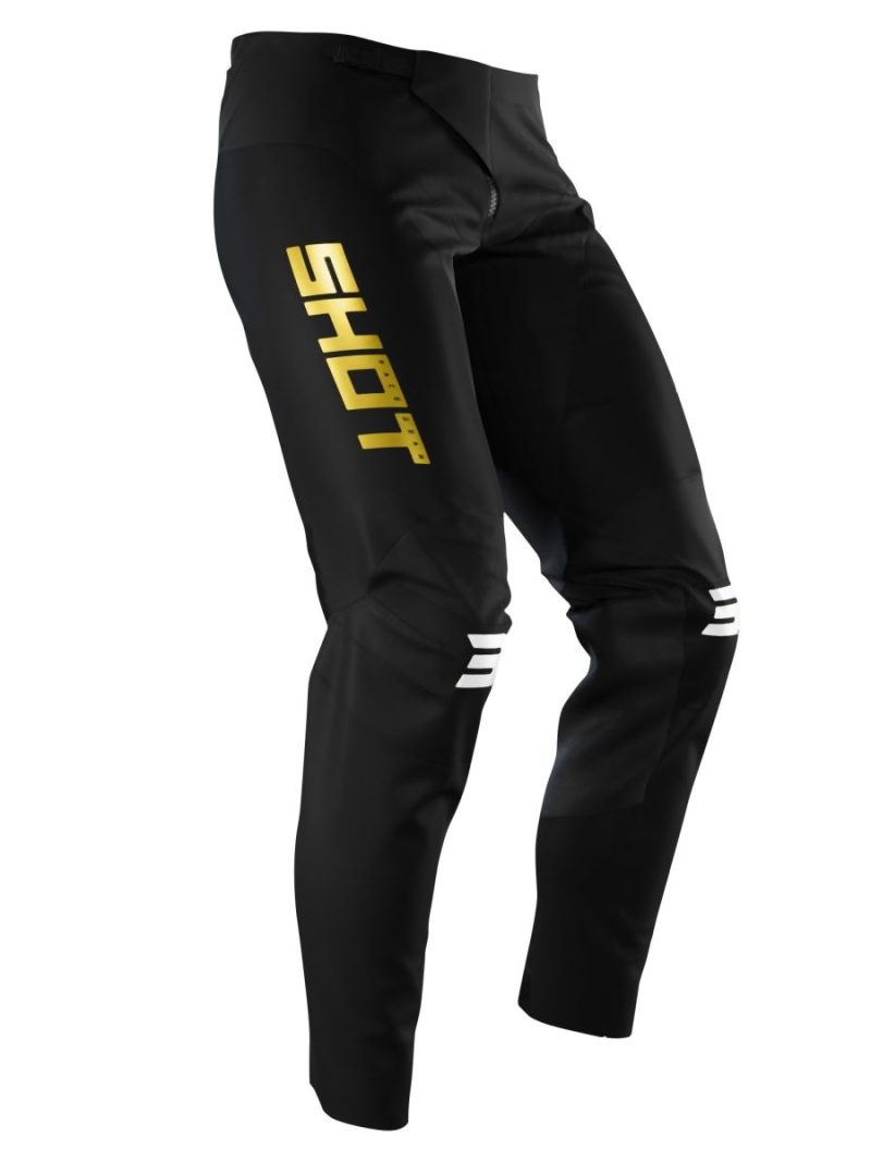 SHOT Racing MOTO Contact Rockstar Limited Edition Pants - Black/Yellow/White