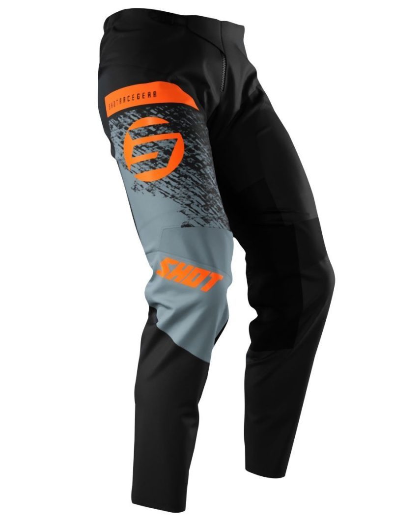 SHOT Racing MOTO Contact ROLL Pants - Black/Grey/Orange