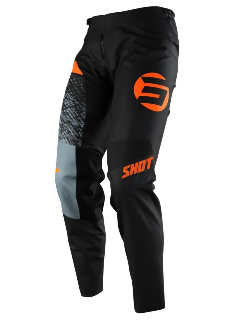 SHOT Racing MOTO Contact ROLL Pants - Black/Grey/Orange