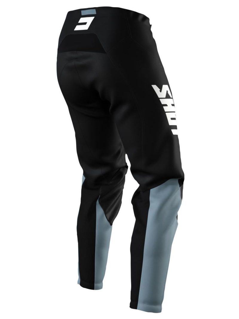 SHOT Racing MOTO DEVO RAW Burst Pants - Black/Grey/White