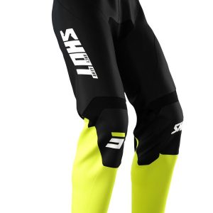 SHOT Racing MOTO DEVO RAW Burst Pants - Black/Yellow/White