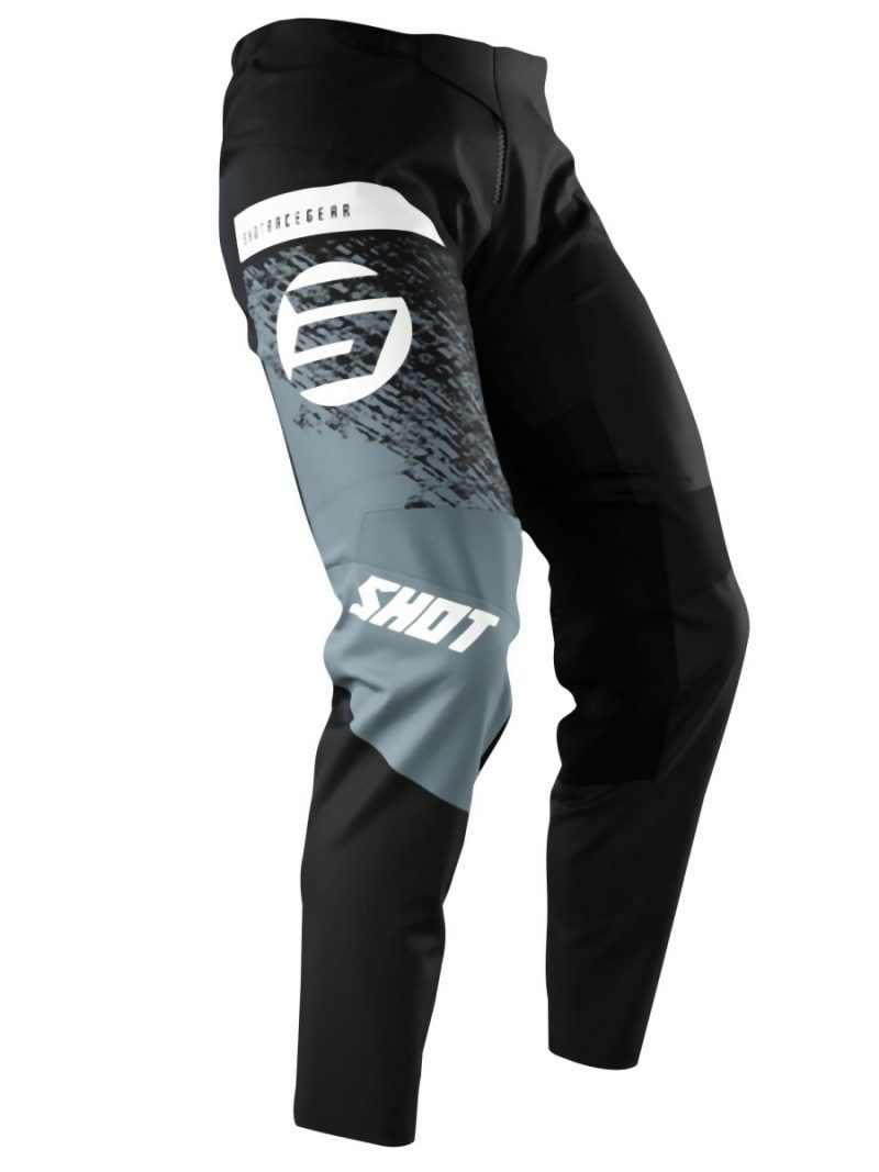SHOT Racing MOTO DEVO ROLL Pants - Black/Grey/White