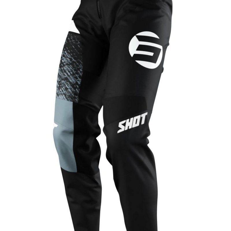 SHOT Racing MOTO DEVO ROLL Pants - Black/Grey/White