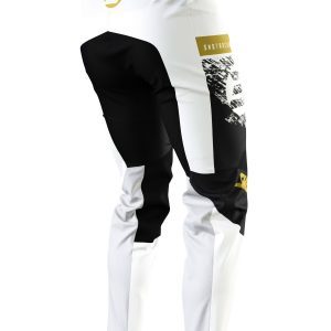 SHOT Racing MOTO DEVO ROLL Pants - White/Gold/Black