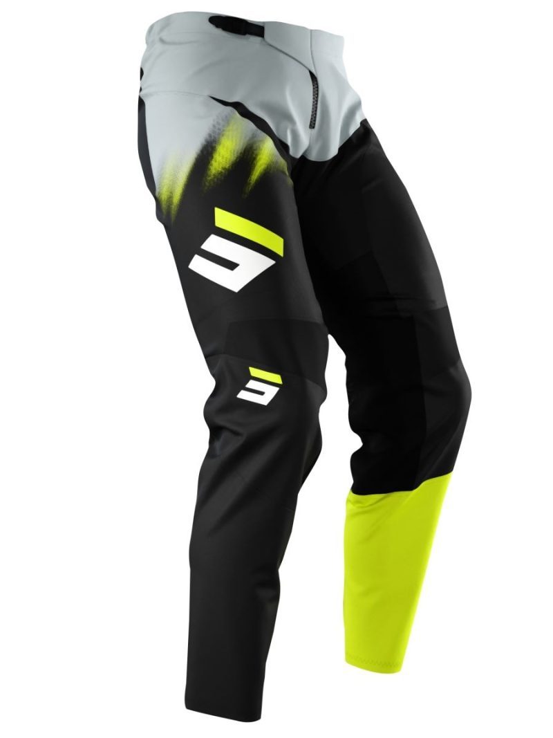 SHOT Racing MOTO DEVO Versus Pants - Black/Grey/Yellow