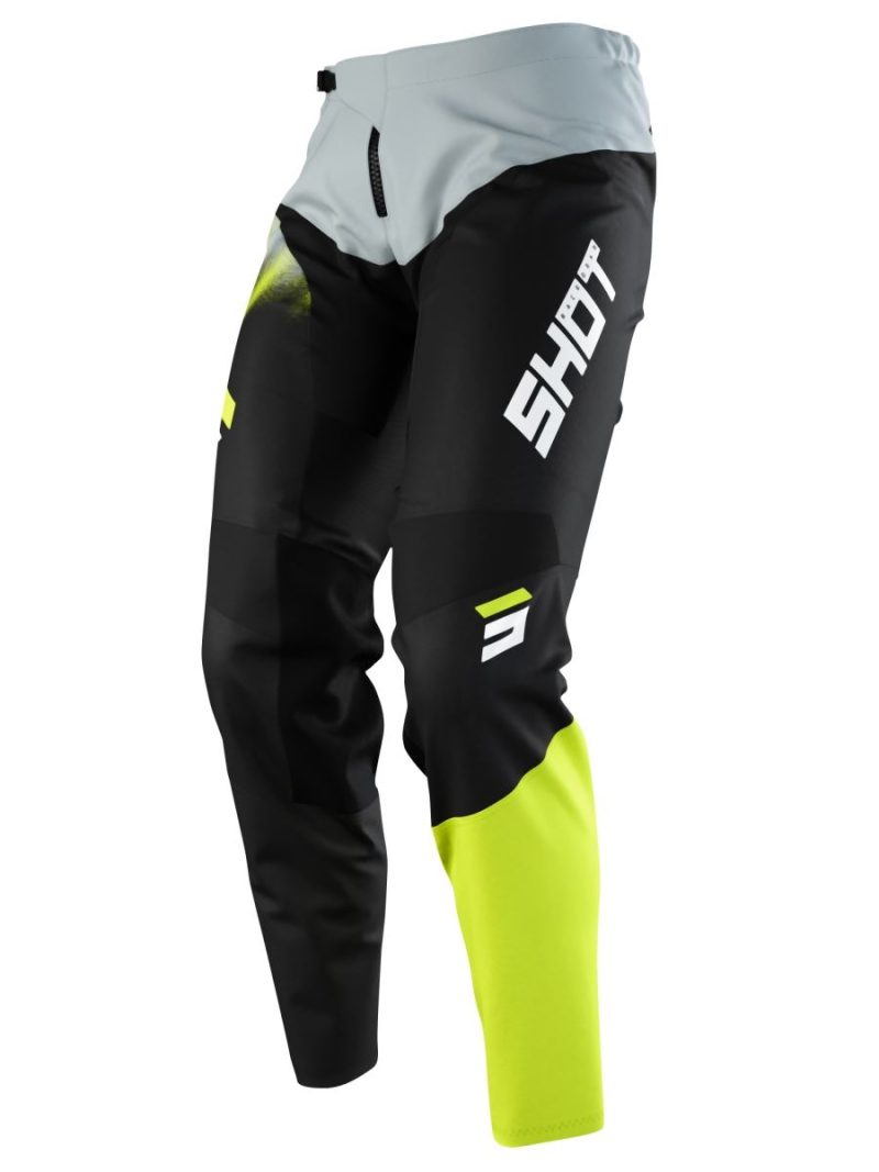 SHOT Racing MOTO DEVO Versus Pants - Black/Grey/Yellow
