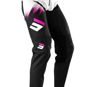 SHOT Racing MOTO Youth DEVO Youth Versus Pants - Black/White/Pink