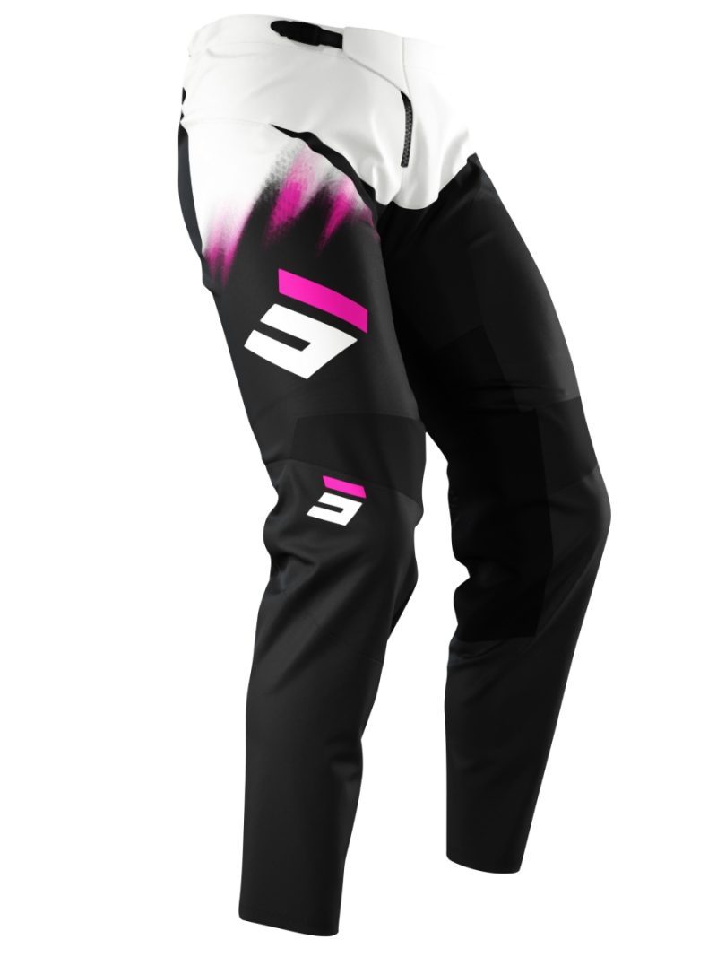SHOT Racing MOTO Youth DEVO Youth Versus Pants - Black/White/Pink