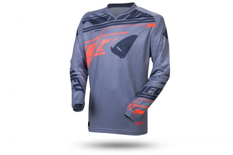 UFO Heron Cross Jersey - Grey/Orange