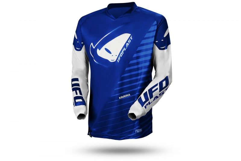 UFO Kimura Cross Youth Jersey - Blue/White