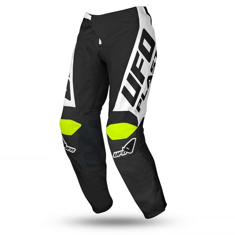 UFO Horizon Cross Pants - Black/White/Fluo Yellow