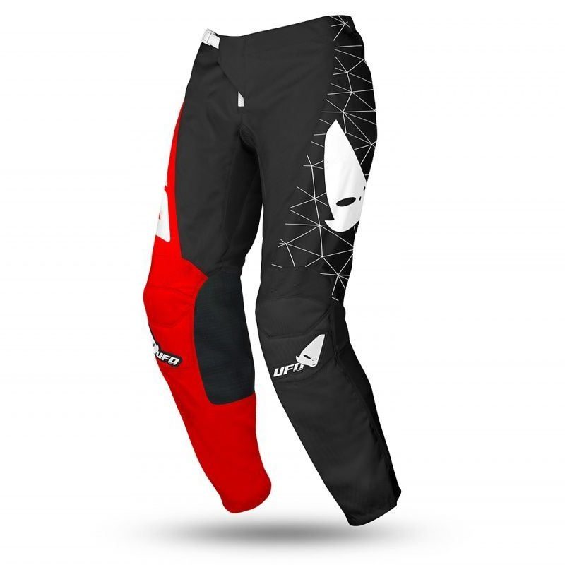 UFO Tecno Cross Pants - Black/Red