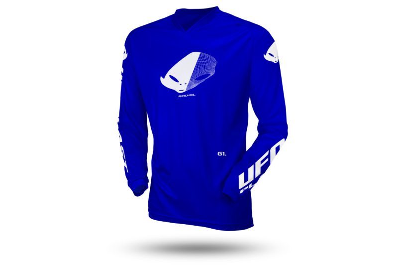 UFO Radial Youth Cross Jersey - Blue