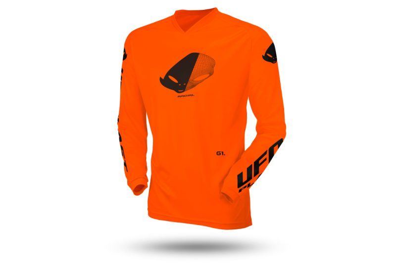 UFO Radial Youth Cross Jersey - Fluo Orange