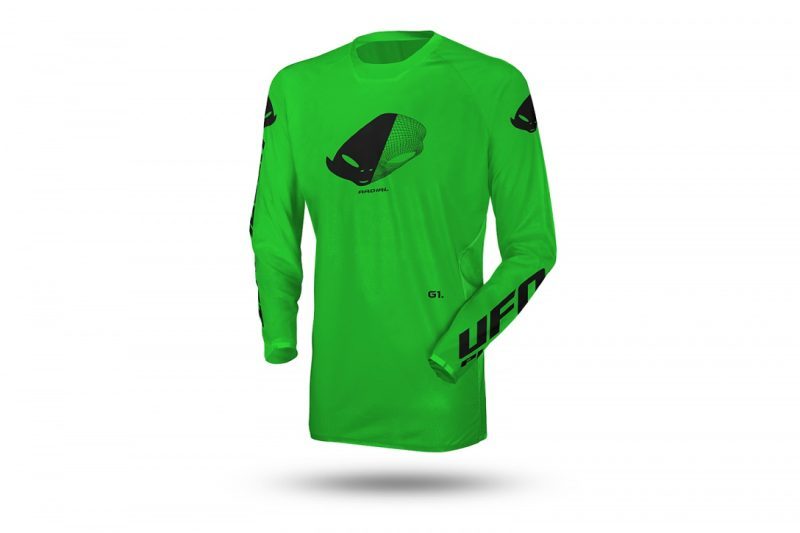 UFO Radial Youth Cross Jersey - Fluo Green