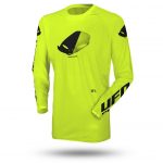 UFO SLIM Radial Cross Jersey 1 UFO SLIM Radial Cross Jersey - Fluo Yellow