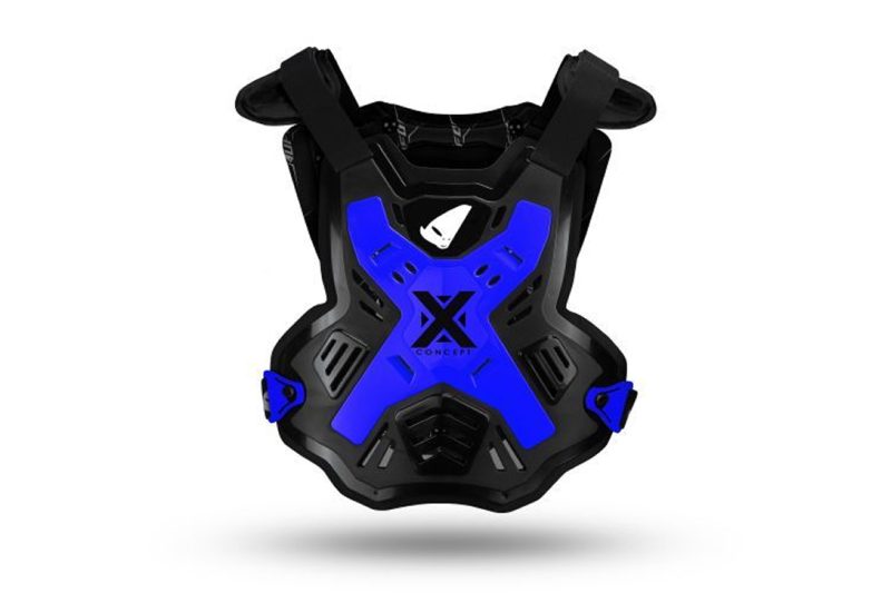 UFO Chest Protector X-CONCEPT - Black/Blue