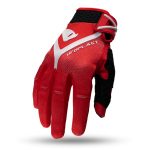 UFO Hayes Cross Gloves - Red/White