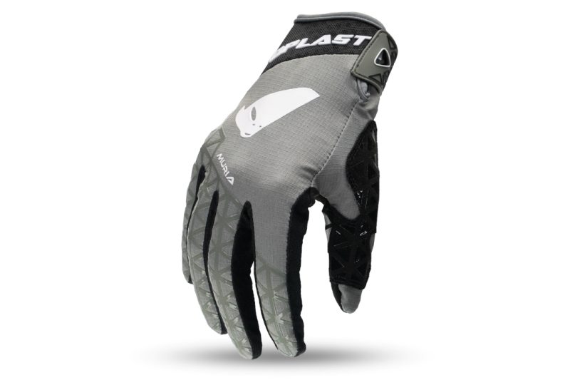 UFO Muria Cross Gloves - Grey/White