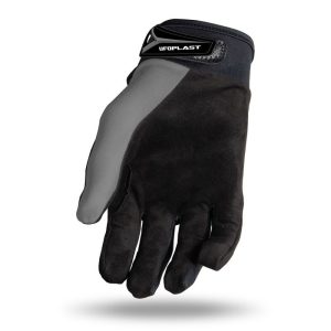 UFO Skyline Cross Gloves - Grey/Black