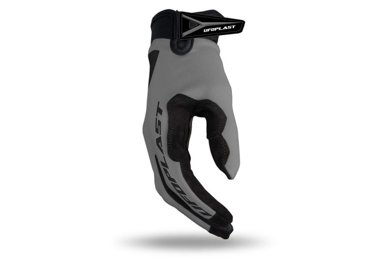 UFO Skyline Cross Gloves - Grey/Black