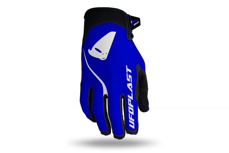 UFO Skyline Cross Gloves - Blue