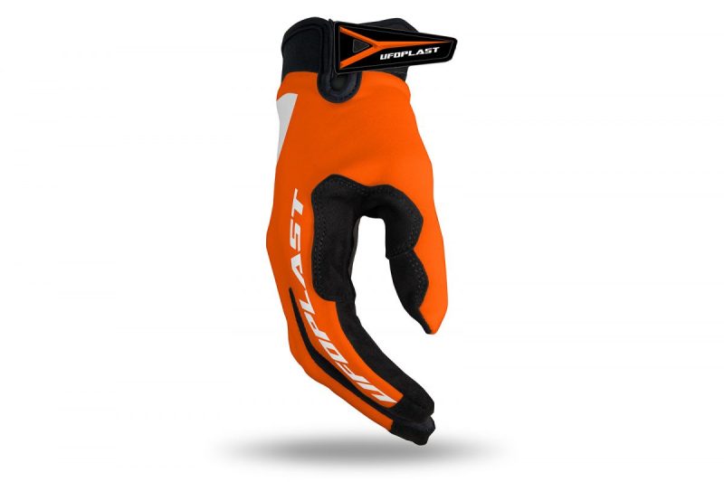 UFO Skyline Cross Gloves - Fluo Orange