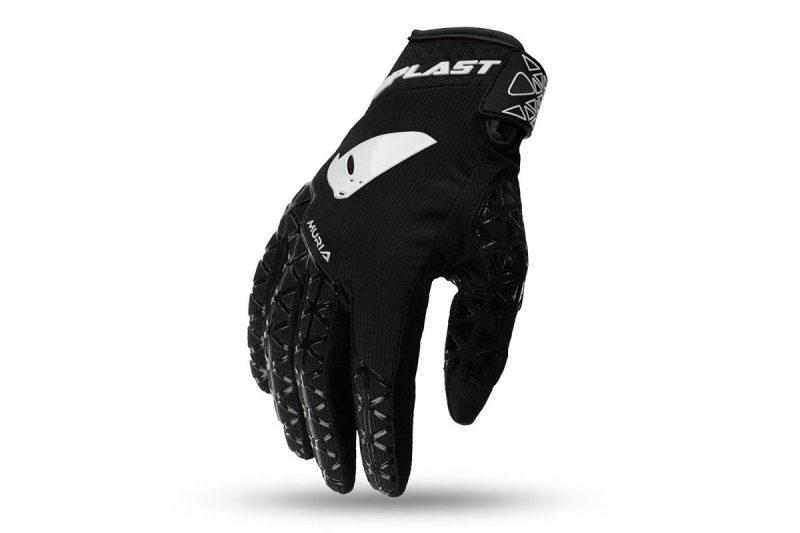 UFO Muria Cross Gloves - Black/White