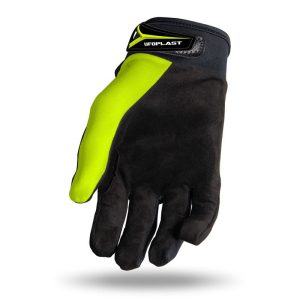 UFO Skyline Cross Gloves - Fluo Yellow/Black