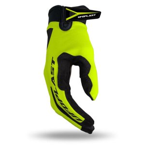 UFO Skyline Cross Gloves - Fluo Yellow/Black