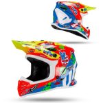 UFO 2026/01 Helmet Korey Cross Youth Rozmiar L Homologacja ECE 22R06, Zapiecie Mikrometryczne - Kolekcja 2026 1 UFO 2026/01 Helmet Korey Cross Youth Rozmiar L Homologacja ECE 22R06, Zapiecie Mikrometryczne - Kolekcja 2026 - Blue/Red/Neon Yellow