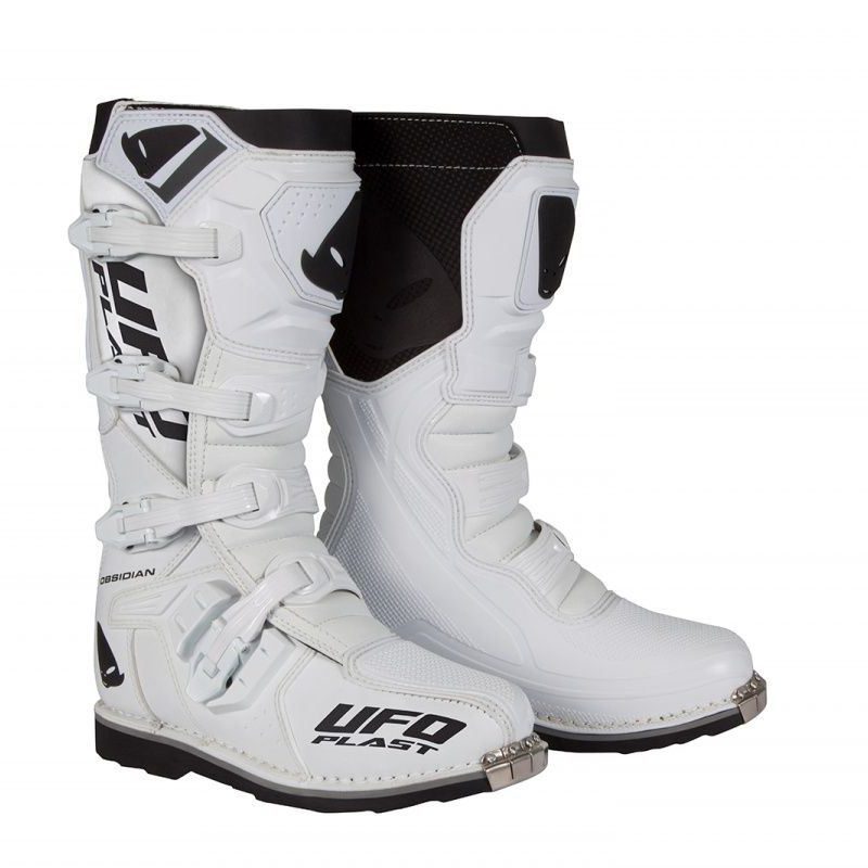 UFO Obsidian Cross / Offroad Boots - White