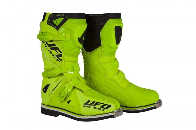 UFO Typhoon Cross / Offroad Youth Boots - Fluo Yellow