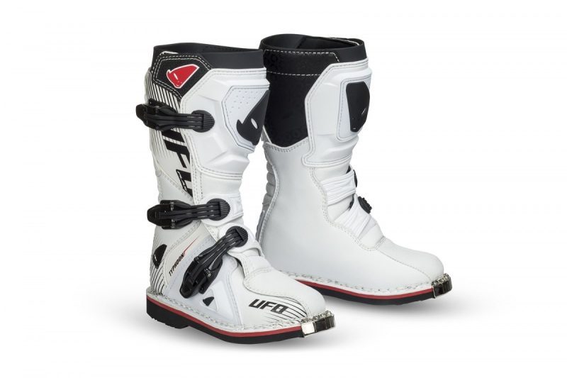 UFO Typhoon Cross / Offroad Youth Boots - White