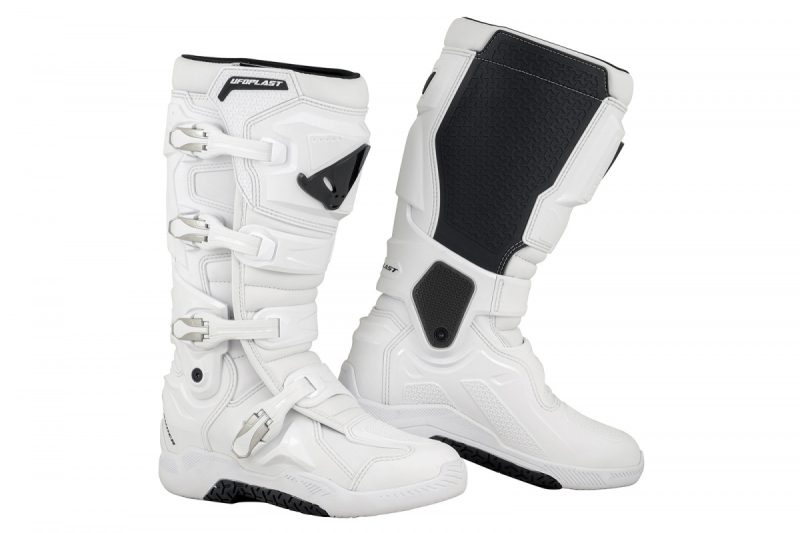UFO Xander Cross / Offroad Z Zawiasem Boots - White