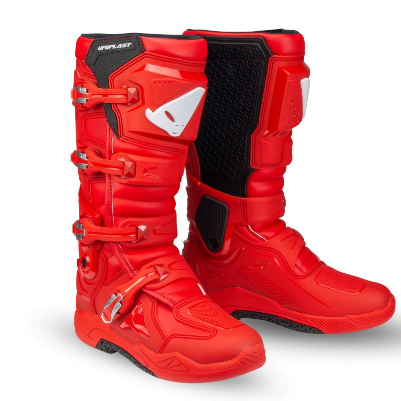 UFO Xander Cross / Offroad Z Zawiasem Boots - Red
