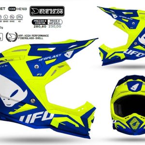 Blue/Fluo Yellow