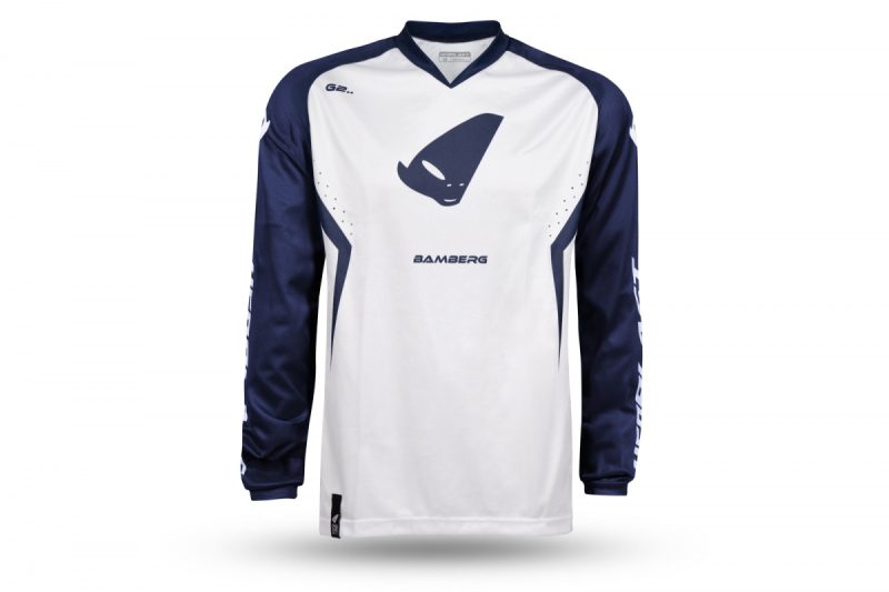 UFO Bamberg Cross Jersey - White/Blue